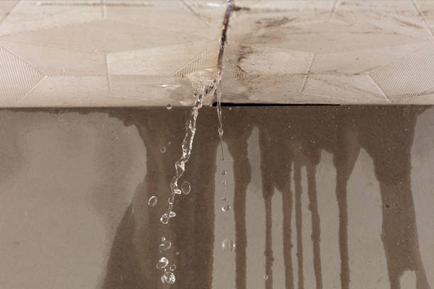 Professional Sewage Cleanup technician working in Crivitz, WI